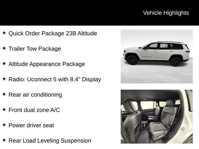 2025 Jeep Grand Cherokee L Altitude 4x4