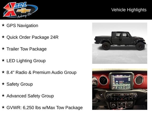 2021 Jeep Gladiator Rubicon 4x4