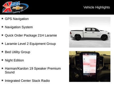 2026 RAM 1500 Laramie Crew Cab 4x4 5'7" Box