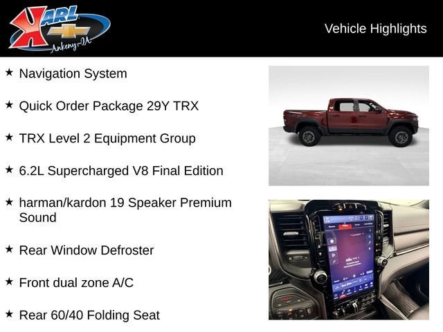 2024 RAM 1500 TRX Crew Cab 4x4 5'7" Box