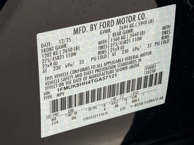 2026 Ford Explorer Platinum