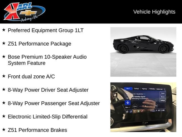 2023 Chevrolet Corvette Stingray 1LT