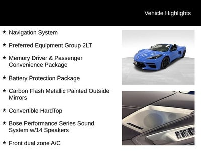 2023 Chevrolet Corvette Stingray 2LT
