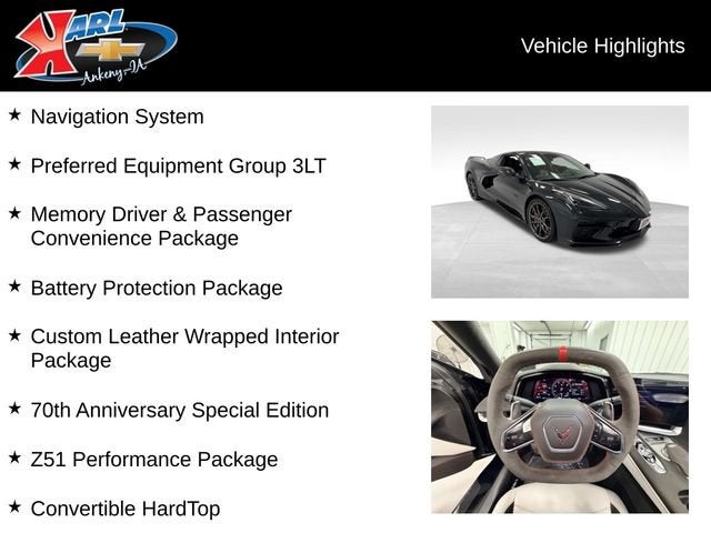 2023 Chevrolet Corvette Stingray 3LT