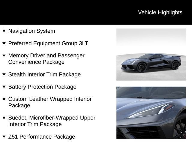 2027 Chevrolet Corvette Stingray 3LT