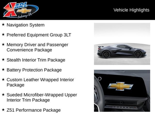 2027 Chevrolet Corvette Stingray 3LT