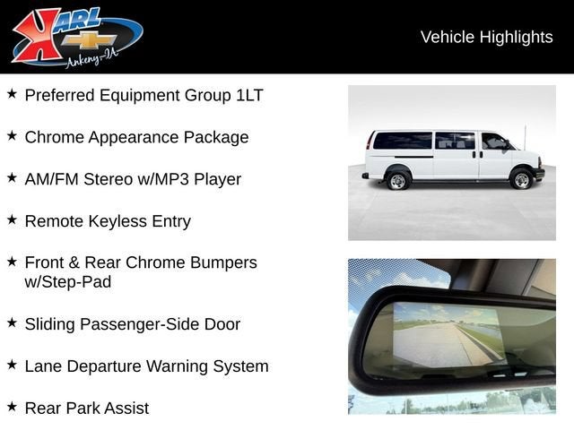 2025 Chevrolet Express Passenger 1LT
