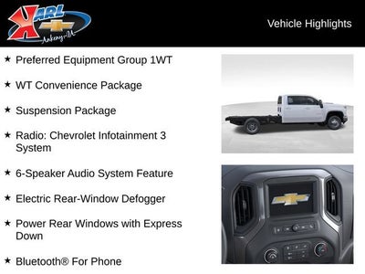2026 Chevrolet Silverado 3500 HD Chassis Cab Work Truck