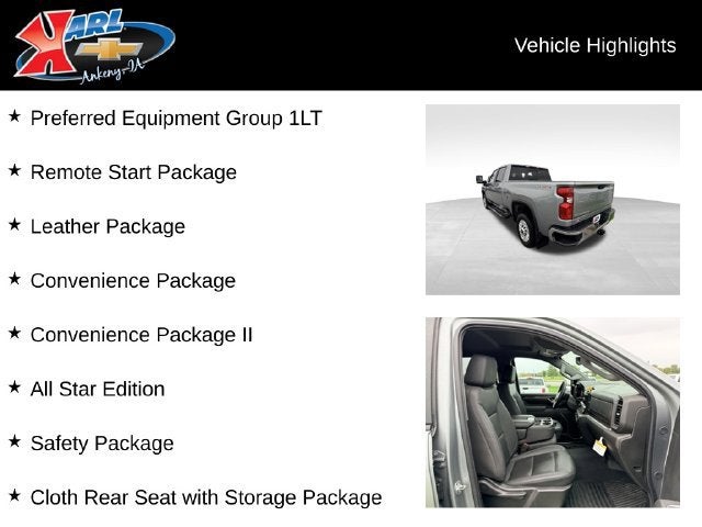2025 Chevrolet Silverado 2500 HD LT
