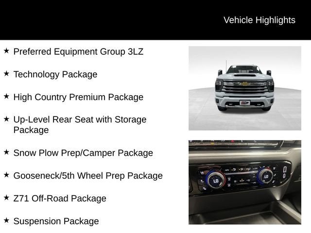 2026 Chevrolet Silverado 2500 HD High Country