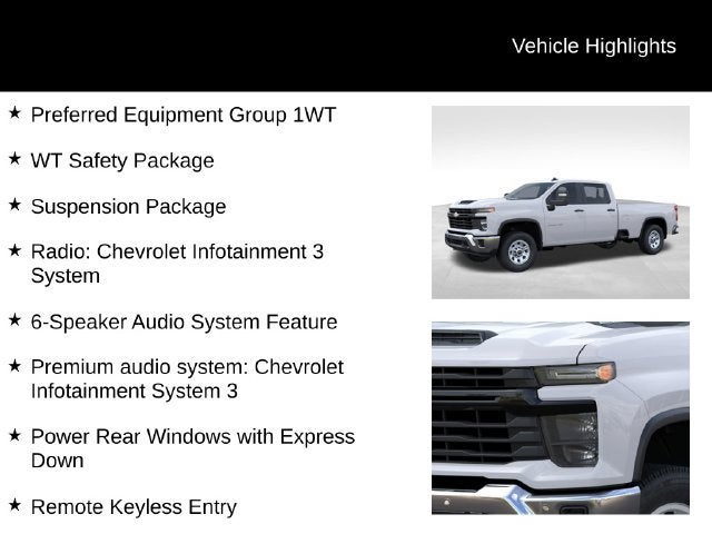 2026 Chevrolet Silverado 3500 HD WT