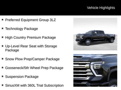 2026 Chevrolet Silverado 3500 HD High Country DRW