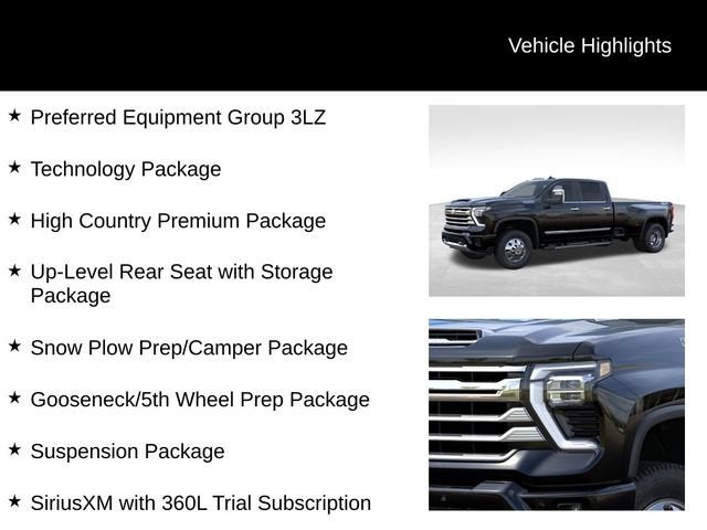 2026 Chevrolet Silverado 3500 HD High Country DRW