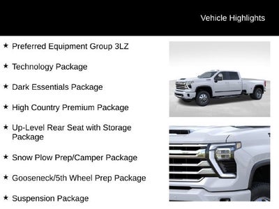 2026 Chevrolet Silverado 3500 HD High Country DRW