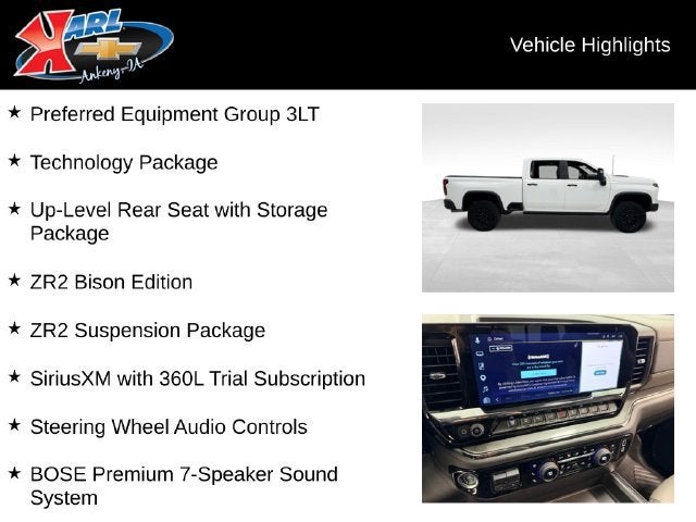 2025 Chevrolet Silverado 2500 HD ZR2