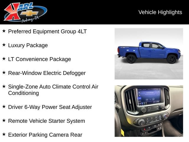 2022 Chevrolet Colorado 4WD LT