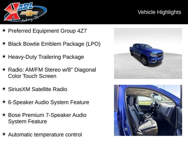 2018 Chevrolet Colorado 4WD Z71