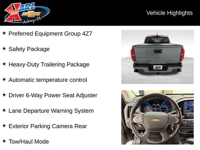 2021 Chevrolet Colorado 4WD Z71
