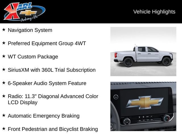 2026 Chevrolet Colorado WT