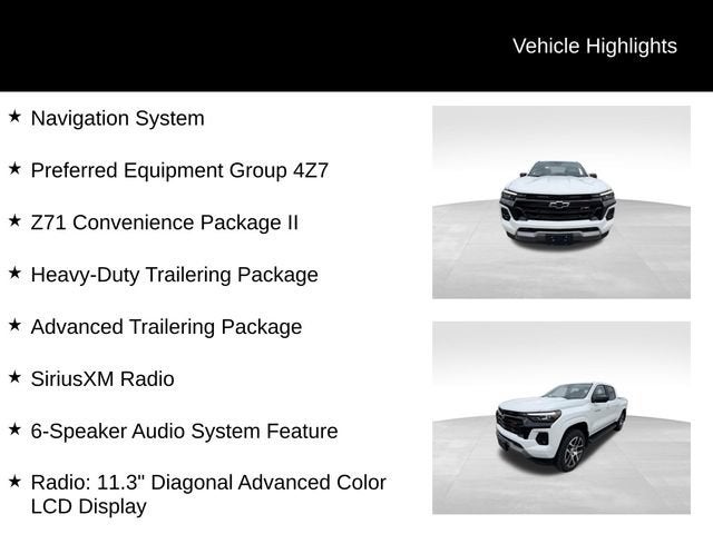 2023 Chevrolet Colorado Z71