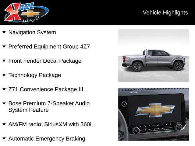 2026 Chevrolet Colorado Z71