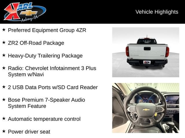 2021 Chevrolet Colorado 4WD ZR2