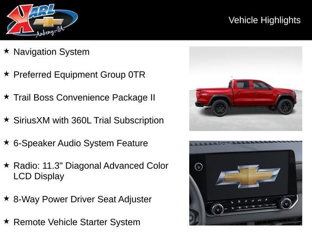 2026 Chevrolet Colorado Trail Boss