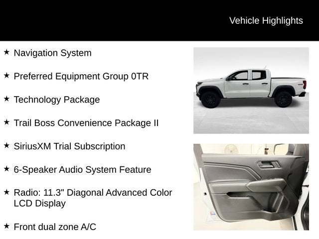 2025 Chevrolet Colorado Trail Boss