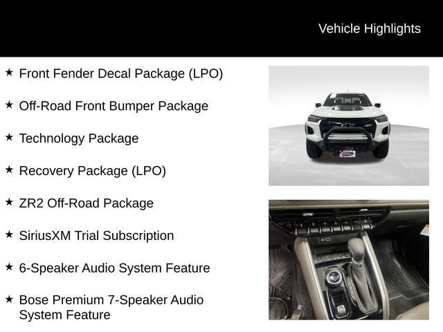 2025 Chevrolet Colorado ZR2