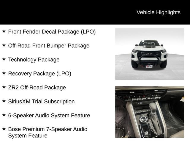 2025 Chevrolet Colorado ZR2