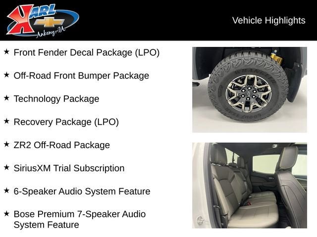 2025 Chevrolet Colorado ZR2