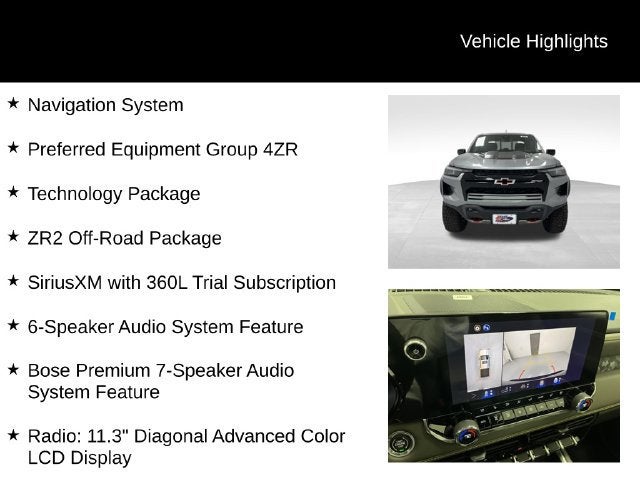2026 Chevrolet Colorado ZR2