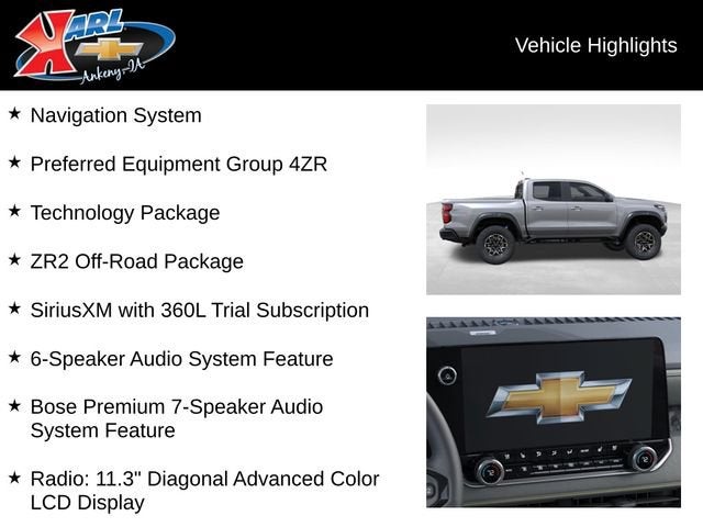 2026 Chevrolet Colorado ZR2