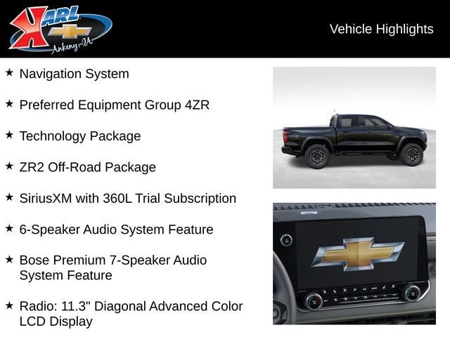 2026 Chevrolet Colorado ZR2