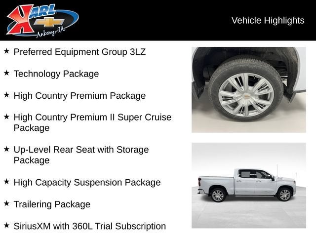 2026 Chevrolet Silverado 1500 High Country