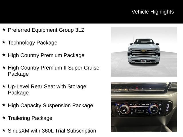 2026 Chevrolet Silverado 1500 High Country