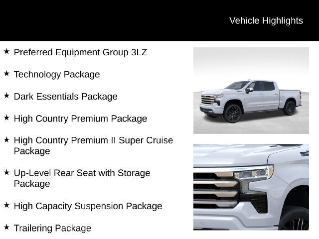 2026 Chevrolet Silverado 1500 High Country