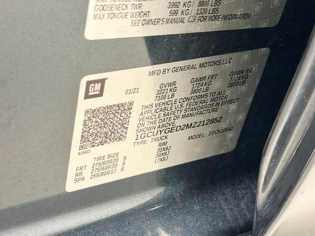 2021 Chevrolet Silverado 1500 LTZ