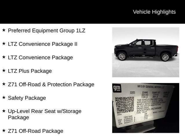 2022 Chevrolet Silverado 1500 LTD LTZ