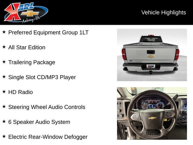 2018 Chevrolet Silverado 1500 LT