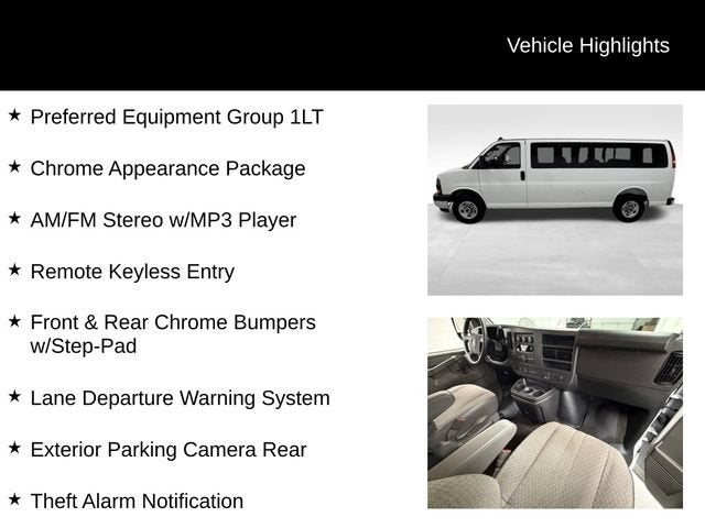 2025 GMC Savana Passenger LT