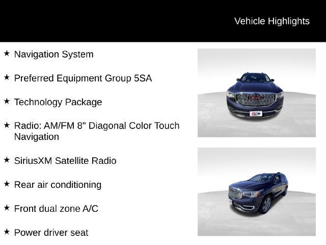 2018 GMC Acadia Denali