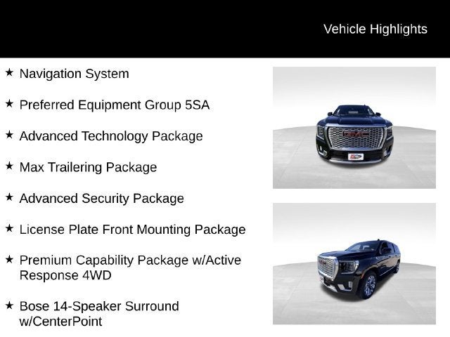 2024 GMC Yukon XL Denali