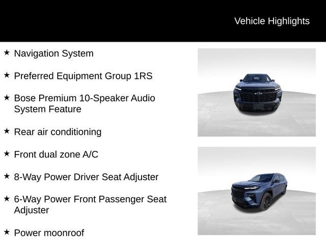 2024 Chevrolet Traverse RS