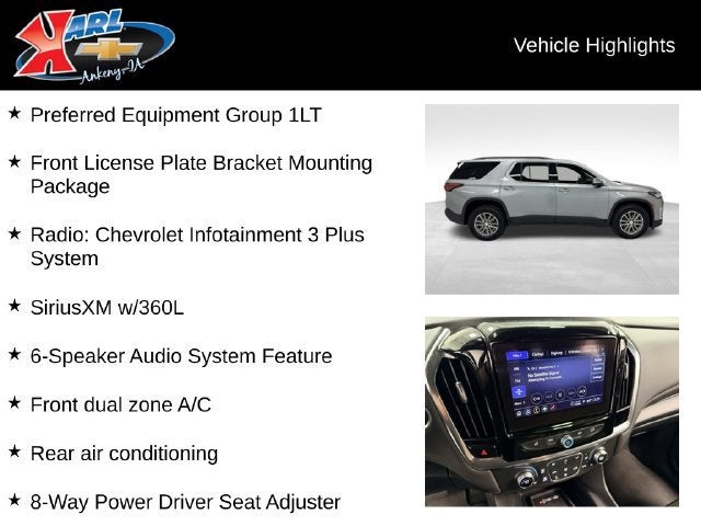 2024 Chevrolet Traverse Limited LT Cloth