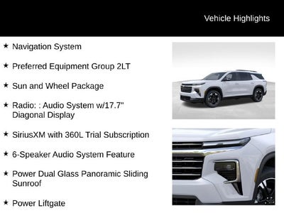 2027 Chevrolet Traverse LT
