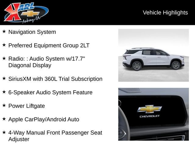 2026 Chevrolet Traverse LT