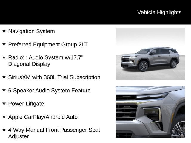 2027 Chevrolet Traverse LT