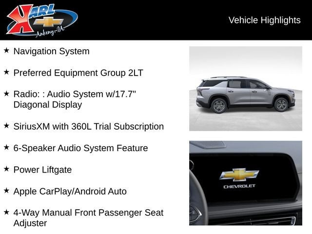 2027 Chevrolet Traverse LT