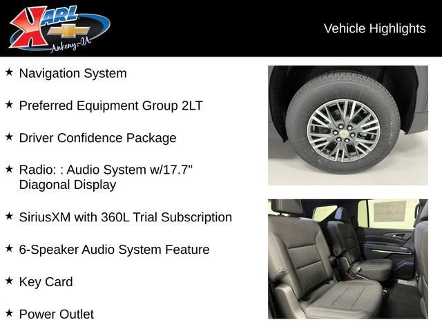 2026 Chevrolet Traverse LT
